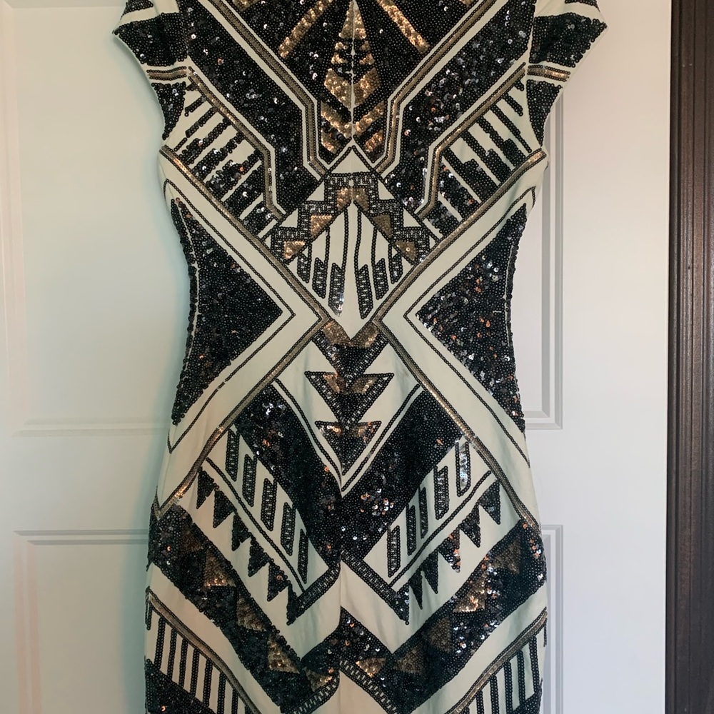 Express Sequin Mini Dress - image 2
